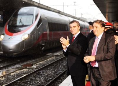 Roma. Primo viaggio per il Frecciarossa: si inaugura domani la nuova era dell’Alta Velocità ferroviaria italiana