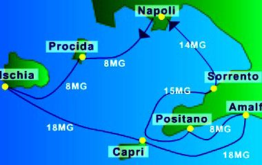 Napoli. Ripresi i collegamenti marittimi con le isole