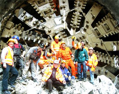 Torino. Metropolitana: la talpa “Caterina” arriva alla stazione Dante