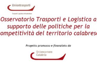 Catanzaro. Infrastrutture, trasporto e logistica: L'Osservatorio regionale pubblica il rapporto del primo anno di attività