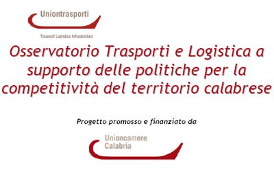 Catanzaro. Infrastrutture, trasporto e logistica: L'Osservatorio regionale pubblica il rapporto del primo anno di attività