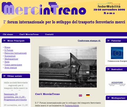 Roma. Nasce 'MercinTreno', primo forum internazionale per lo sviluppo del trasporto ferroviario delle merci