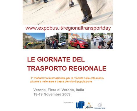 Verona. BUS&BUS Mobility Business: il trasporto regionale trova casa a Verona con i "Regional Transport Days" delL'UITP