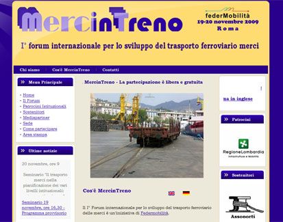 Roma. MercinTreno, primo forum per lo sviluppo del trasporto ferroviario delle merci, di scena giovedì e venerdì nella prestigiosa sede romana del Cnel