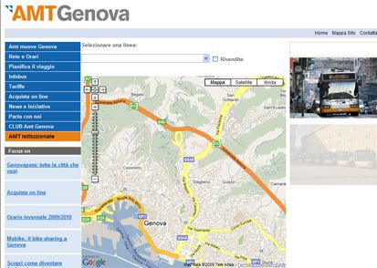 Genova. Parte Infobus, il nuovo progetto di Amt: su computer o cellulare i transiti dei bus in tempo reale  