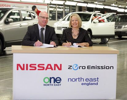 Londra. Nissan e One North East firmano accordo per la "mobilità ad impatto zero