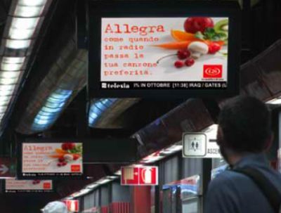 Milano. Tv nella metro: cresce sempre di più il sistema di infomobilità