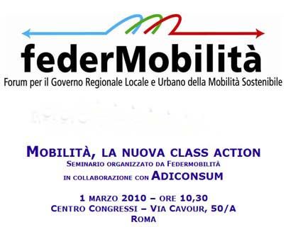 Roma. Mobilità, la nuova class action: lunedì seminario