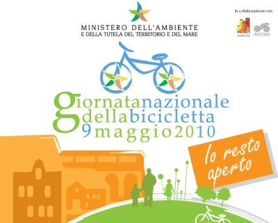 Roma. Il 9 maggio giornata nazionale della bicicletta