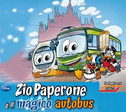 Milano. Paperino prende il tram: Atm e Disney trasformano in fumetto le vie di Milano