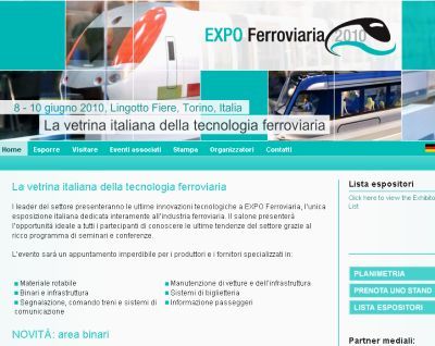 Torino. Da oggi il mondo delle ferrovie si da appuntamento al Lingotto per il via all’Expo Ferroviaria