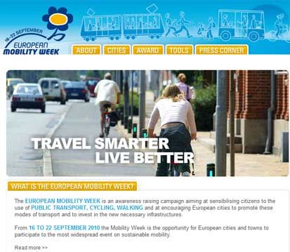 Bruxelles. Settimana europea della mobilità: al via il 16 settembre