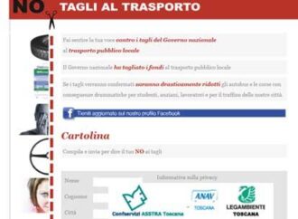 Firenze. Al via la campagna regionale "No tagli al trasporto