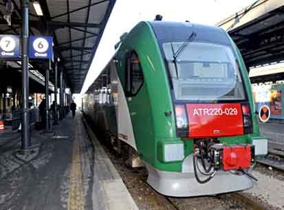 Bologna. Treni: inaugurato il nuovo Atr 220 sulla Bologna-Casalecchio-Vignola