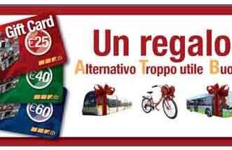 Bergamo. Gift Card ATB: a Natale un regalo alternativo in tema di tpl