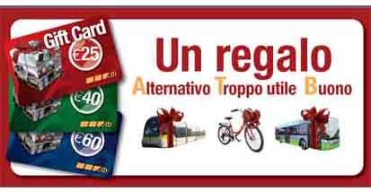 Bergamo. Gift Card ATB: a Natale un regalo alternativo in tema di tpl