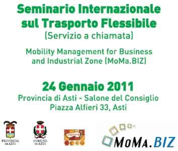 Asti. Seminario internazionale sul trasporto flessibile