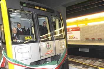 Milano. Metropolitana gialla: quattro nuove fermate per la linea tre