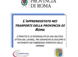 Roma. Isfort: presentato rapporto concernente “l’apprendistato nei trasporti della Provincia di Roma”