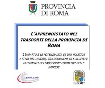 Roma. Isfort: presentato rapporto concernente “l’apprendistato nei trasporti della Provincia di Roma”