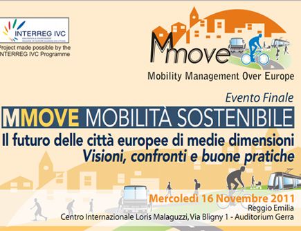 Reggio Emilia. Progetto Mmove: mobilità, sostenibilità, innovazione e smart city