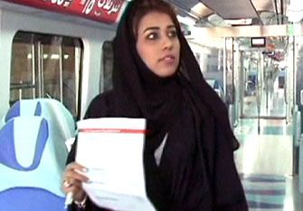 Dubai. Prima donna araba alla guida della metropolitana