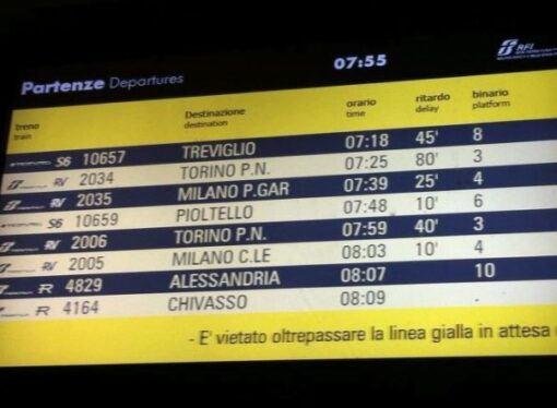 Mobilità: “canto dei pendolari” contro Trenord