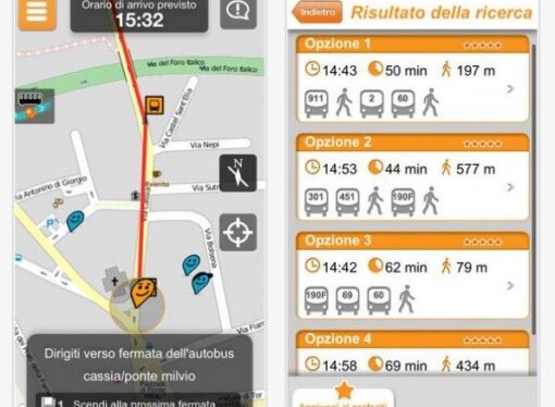 Moovit, App per il trasporto pubblico