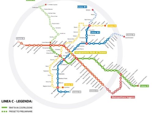 Roma e l’epopea Linea C, a giugno il primo tratto