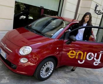 Enjoy, car sharing vacanziero fino a settembre a Rimini