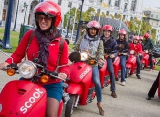 A Milano arriva lo scooter sharing