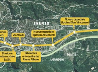 Metrò Trento, opera da 140 milioni