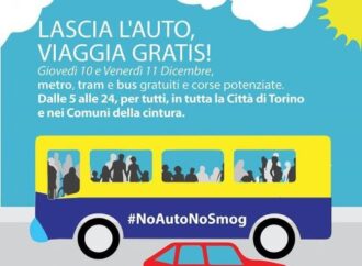 Troppo smog in città, si viaggia gratis sui mezzi pubblici Gtt