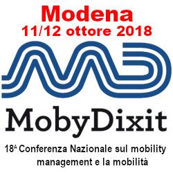 Mobilità sostenibile: il 12° rapporto di Euromobility a MobyDixit 2018