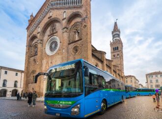 Crema: Autoguidovie, presentati 9 nuovi bus