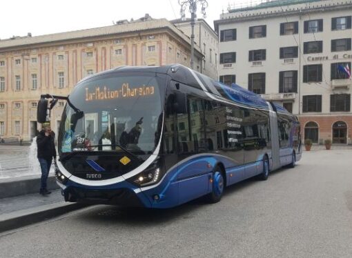 Genova: AMT, al via la sperimentazione dell’elettrico Crealis di Iveco