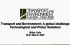 MILANO. OGGI IL VIA ALLA CONFERENZA INTERNAZIONALE SU TRANSPORT AND ENVIRONMENT