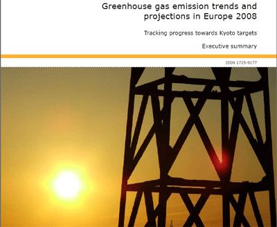 Bruxelles. "Greenhouse gas emission trends and projections in Europe 2008": L'AEA esamina le emissioni storiche fra il 1990 e il 2006