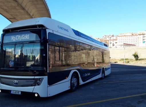 Trieste: presentato il bus a idrogeno Caetano H2.City Gold