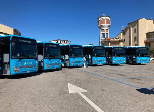 Arriva Veneto: presentati a Chioggia i nuovi bus Iveco a biometano