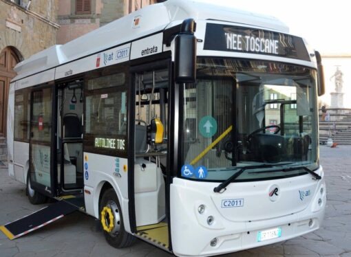 Arezzo: nuovi bus elettrici di Autolinee Toscane