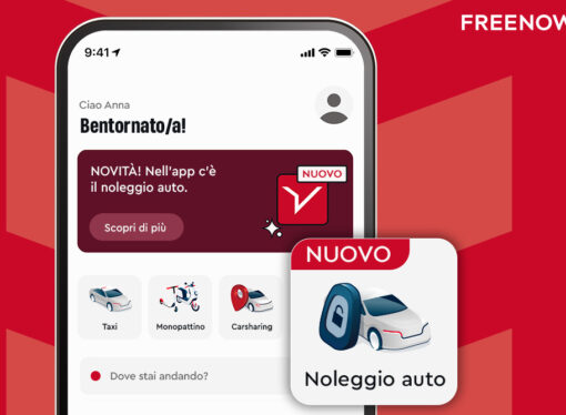 FREENOW integra i servizi di noleggio auto in-app per viaggi in tutto il mondo