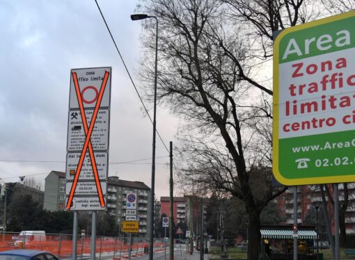 Milano: Area B e C, anche a marzo calano gli ingressi