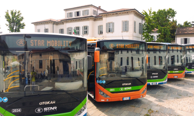 Lodi: Star Mobility, presentati i nuovi bus