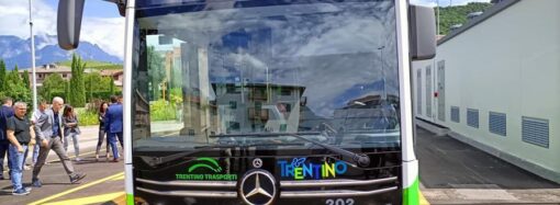 Trento: in servizio i primi autobus elettrici di Trentino Trasporti