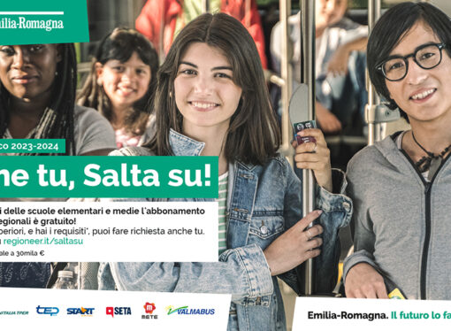 Emilia Romagna: Tpl, abbonamento ‘SALTA SU!’ gratuito per gli studenti