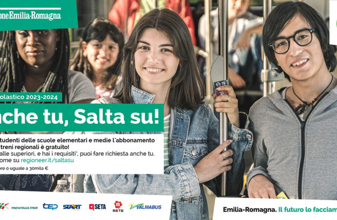 Emilia Romagna: Tpl, abbonamento ‘SALTA SU!’ gratuito per gli studenti