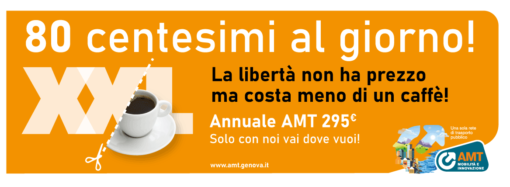 Genova: AMT lancia la nuova Campagna Abbonamenti Annuali