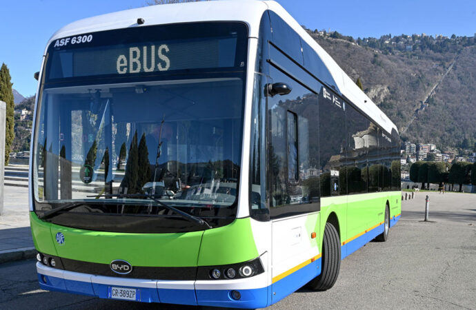 Como: Asf autolinee ha presentato 23 nuovi bue elettrici