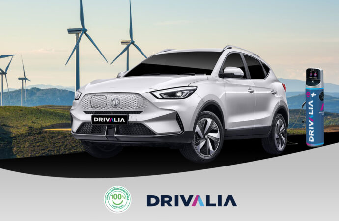 La ricarica elettrica di Drivalia proviene al 100%  da fonti rinnovabili